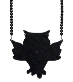 Erstwilder All Hallows Eve A Halloween Hoot Necklace -Chic Shoes Store HootNL5