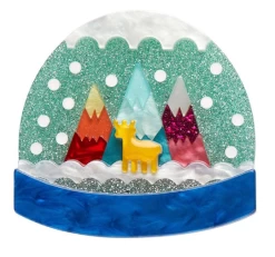 Erstwilder Modern Holiday Its Cold Outside Brooch