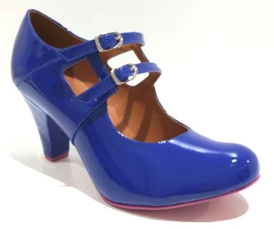 Cristofoli Jessica Colbalt Blue Patent 1 Cristofoli Jessica Colbalt Blue Patent