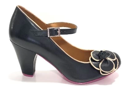 Cristofoli Autumnal Juliet Black With Rose Gold Trim 2 Cristofoli Autumnal Juliet Black With Rose Gold Trim - Image 2