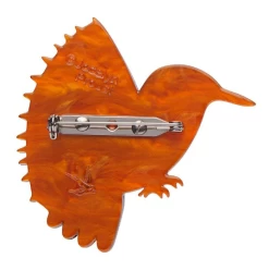 Erstwilder Jocelyn Proust Kyrie Kingfisher Brooch -Chic Shoes Store Kingfisher2