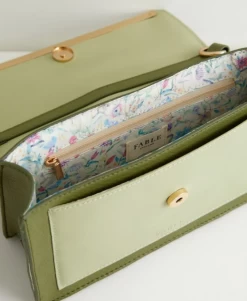 Fable England Kingfisher Embroidered Crossbody -Chic Shoes Store KingfisherCB6