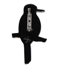 Erstwilder Melanie Hava Kookaburra Gunggaga Brooch -Chic Shoes Store Kookaburra3