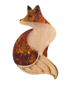 Erstwilder La Belle Epoque La Formidable Fauve Brooch