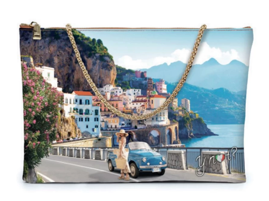 Ynot Amalfi Coast Large Clutch 1 Ynot Amalfi Coast Large Clutch