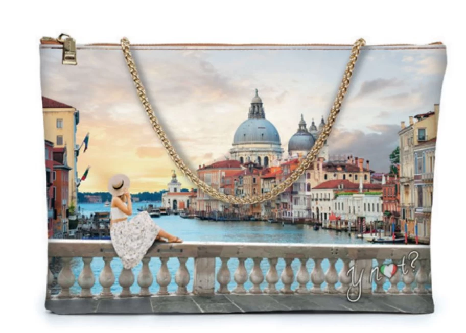 Ynot Romantic Venice Large Clutch 1 Ynot Romantic Venice Large Clutch