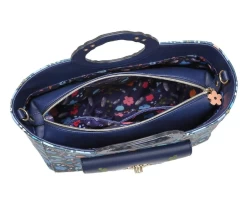 Vendula Piggy Bank Large Cutout Handle Tote -Chic Shoes Store LgCutout7