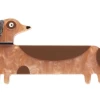 Erstwilder Terry Runyan Long Dog Brooch