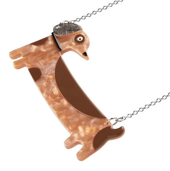 Erstwilder Terry Runyan Long Dog Necklace 3 Erstwilder Terry Runyan Long Dog Necklace - Image 3