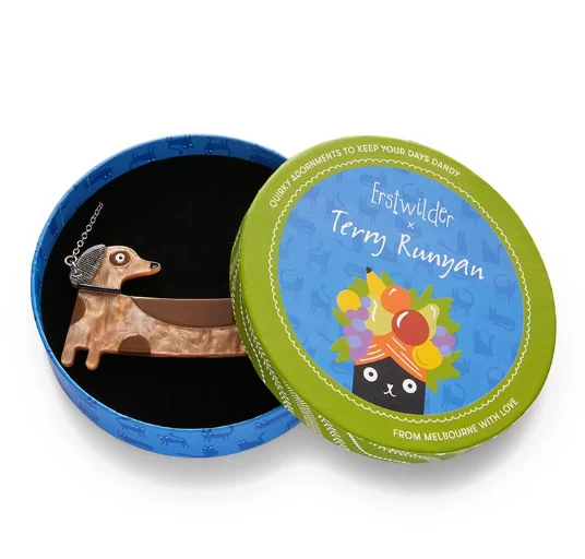 Erstwilder Terry Runyan Long Dog Necklace 2 Erstwilder Terry Runyan Long Dog Necklace - Image 2