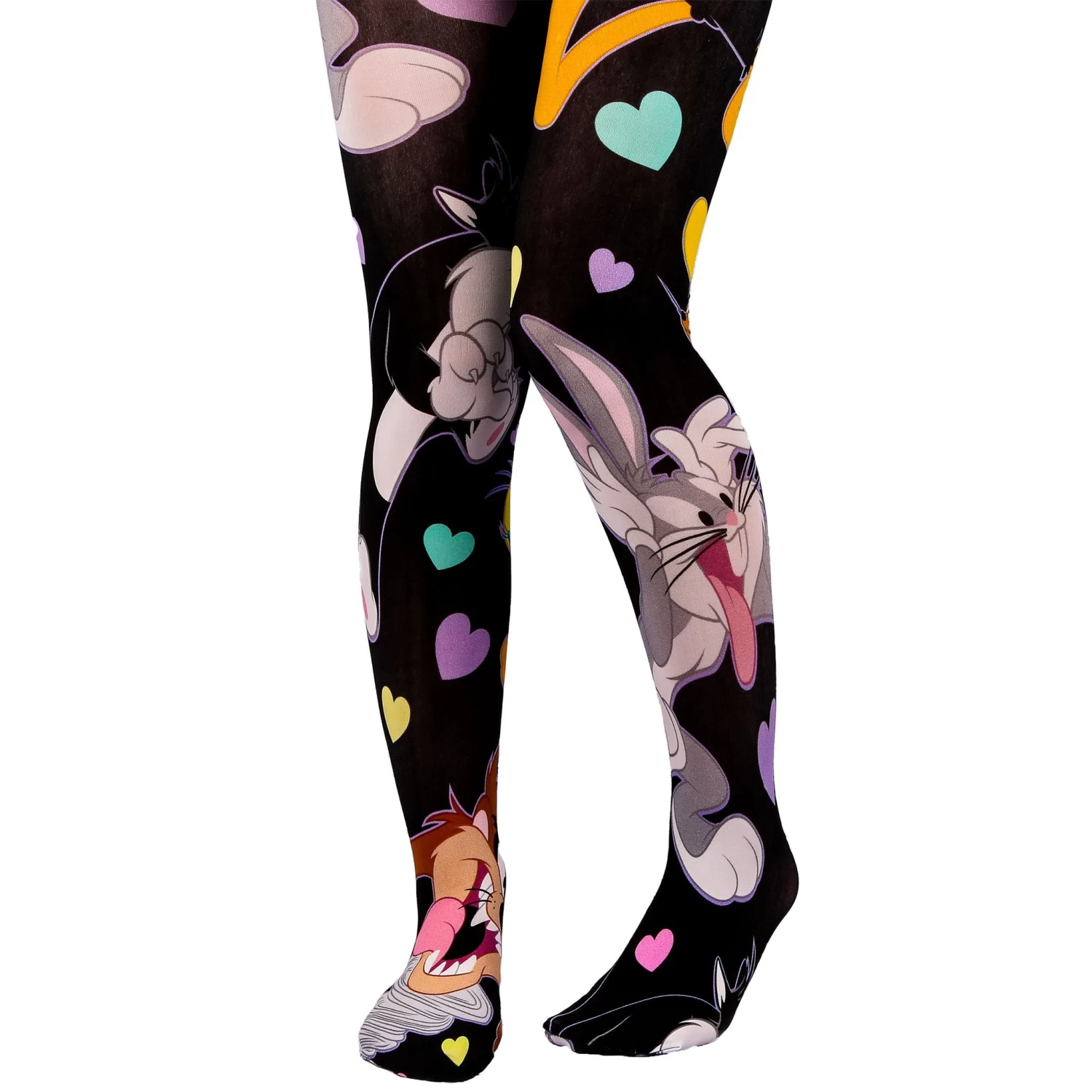 Irregular Choice Looney Tunes Looney Love Tights 1 Irregular Choice Looney Tunes Looney Love Tights
