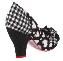 Irregular Choice Make My Day Black -Chic Shoes Store MMDBK3