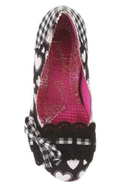 Irregular Choice Make My Day Black -Chic Shoes Store MMDBK4