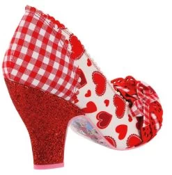 Irregular Choice Make My Day Red -Chic Shoes Store MMDRD3