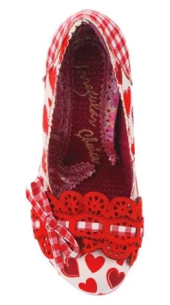 Irregular Choice Make My Day Red -Chic Shoes Store MMDRD4