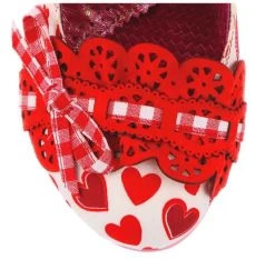 Irregular Choice Make My Day Red -Chic Shoes Store MMDRD5
