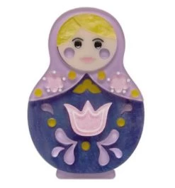 Erstwilder 10th BD Matryoshka Memories Toy Brooch