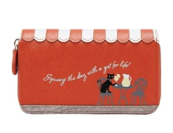 Vendula Orangery Medium Ziparound Wallet -Chic Shoes Store MedZip3 3972998a a4a4 4640 944f f9d86cc9a2e6