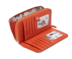 Vendula Orangery Medium Ziparound Wallet -Chic Shoes Store MedZip6