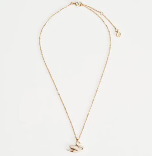 Fable England Swans Short Necklace 1 Fable England Swans Short Necklace