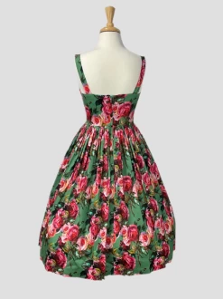 Retrospecd Norma Jean Olive Garden -Chic Shoes Store NormaOlive3