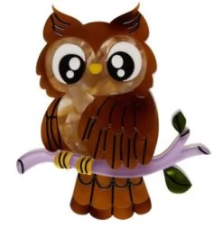 Erstwilder HW21 Owl Eyes On You Brooch
