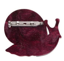 Erstwilder La Belle Epoque Painted Shell Brooch -Chic Shoes Store PaintedShell3