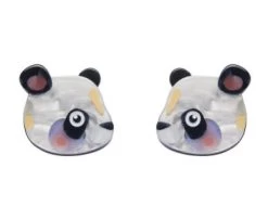 Erstwilder Pete Cromer Wildlife The Patient Panda Earrings