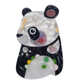 Erstwilder Pete Cromer Wildlife The Patient Panda Brooch