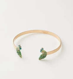 Fable England Peacock Bangle