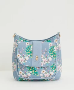 Fable England Peacock Crosbody Bag