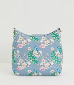 Fable England Peacock Crosbody Bag -Chic Shoes Store PeacockCrossbody3