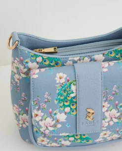 Fable England Peacock Crosbody Bag -Chic Shoes Store PeacockCrossbody4