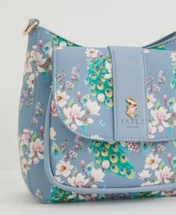 Fable England Peacock Crosbody Bag -Chic Shoes Store PeacockCrossbody5
