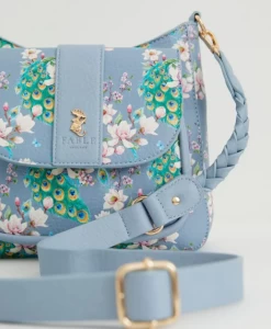 Fable England Peacock Crosbody Bag -Chic Shoes Store PeacockCrossbody7