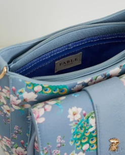 Fable England Peacock Crosbody Bag -Chic Shoes Store PeacockCrossbody8