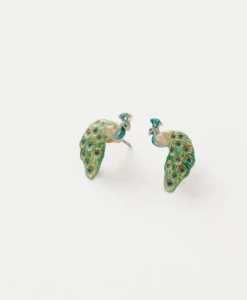 Fable England Peacock Earrings