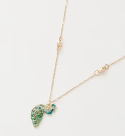 Fable England Peacock Short Necklace