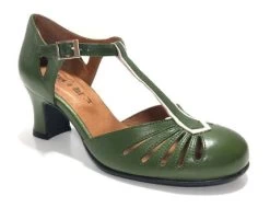 Rock N Dot Daphne Kiwi With Rose Trim