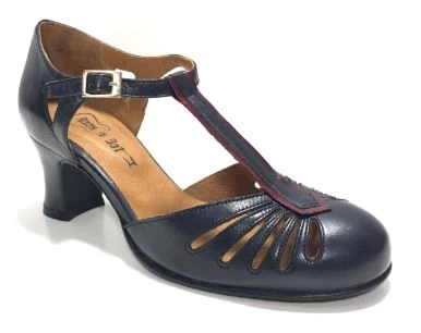 Rock N Dot Daphne Touch Deep With Burgandy Trim 1 Rock N Dot Daphne Touch Deep With Burgandy Trim