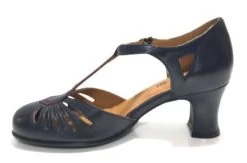 Rock N Dot Daphne Touch Deep With Burgandy Trim 8 Rock N Dot Daphne Touch Deep With Burgandy Trim -Chic Shoes Store PerugiaNavy4