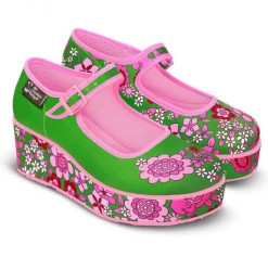 Hot Chocolate Design Pink Flowers Platforms