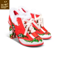 Hot Chocolate Design Poinsettia -Chic Shoes Store Poinsettia1