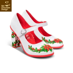 Hot Chocolate Design Poinsettia -Chic Shoes Store Poinsettia2