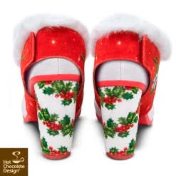 Hot Chocolate Design Poinsettia -Chic Shoes Store Poinsettia3