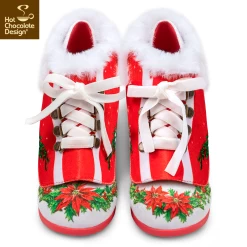 Hot Chocolate Design Poinsettia -Chic Shoes Store Poinsettia5