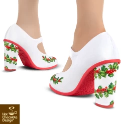 Hot Chocolate Design Poinsettia -Chic Shoes Store Poinsettia9