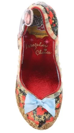 Irregular Choice Wizard Of Oz Poppy Fields -Chic Shoes Store PoppyFields1