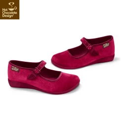Chocolaticas Velvet Wine -Chic Shoes Store RedWine4