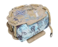 Vendula English Coast Scrapbook Shell Clipper Purse -Chic Shoes Store ShellClipper7